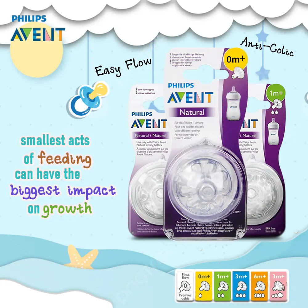 Philips Avent Natural Teat 0m+